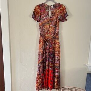 Anthropologie Akemi + Kin Paisley Maxi Dress